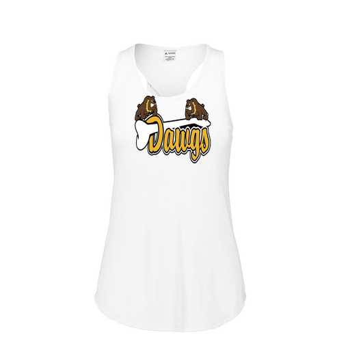 [3078.005.S-LOGO2] Ladies Tri Blend Tank Top (Female Adult S, White, Logo 2)
