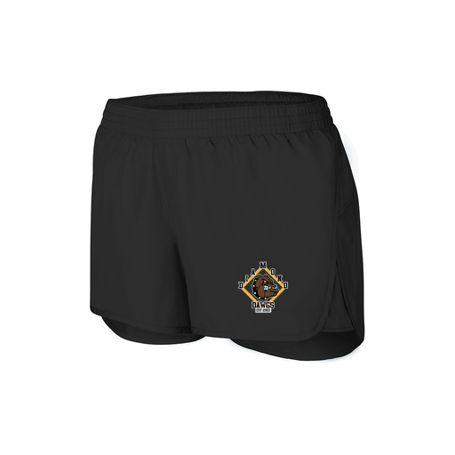 [2430.080.XS-LOGO3] Women's Performance Shorts (Female Adult XS, Black, Logo 3)