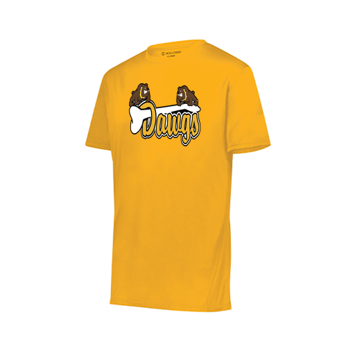 [222819.025.XXS-LOGO2] Youth Movement Dri Fit Shirt (Youth XXS, Athletic Gold, Logo 2)
