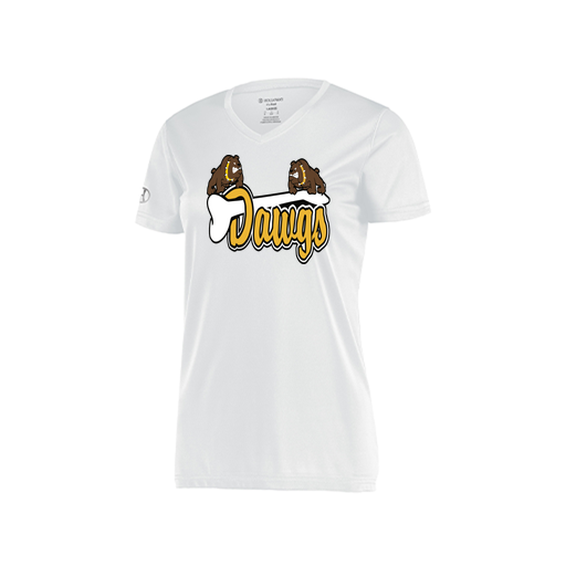 [222820.005.S-LOGO2] Ladies Movement Dri Fit Shirt (Female Adult S, White, Logo 2)